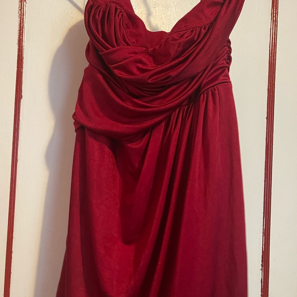 Red dress